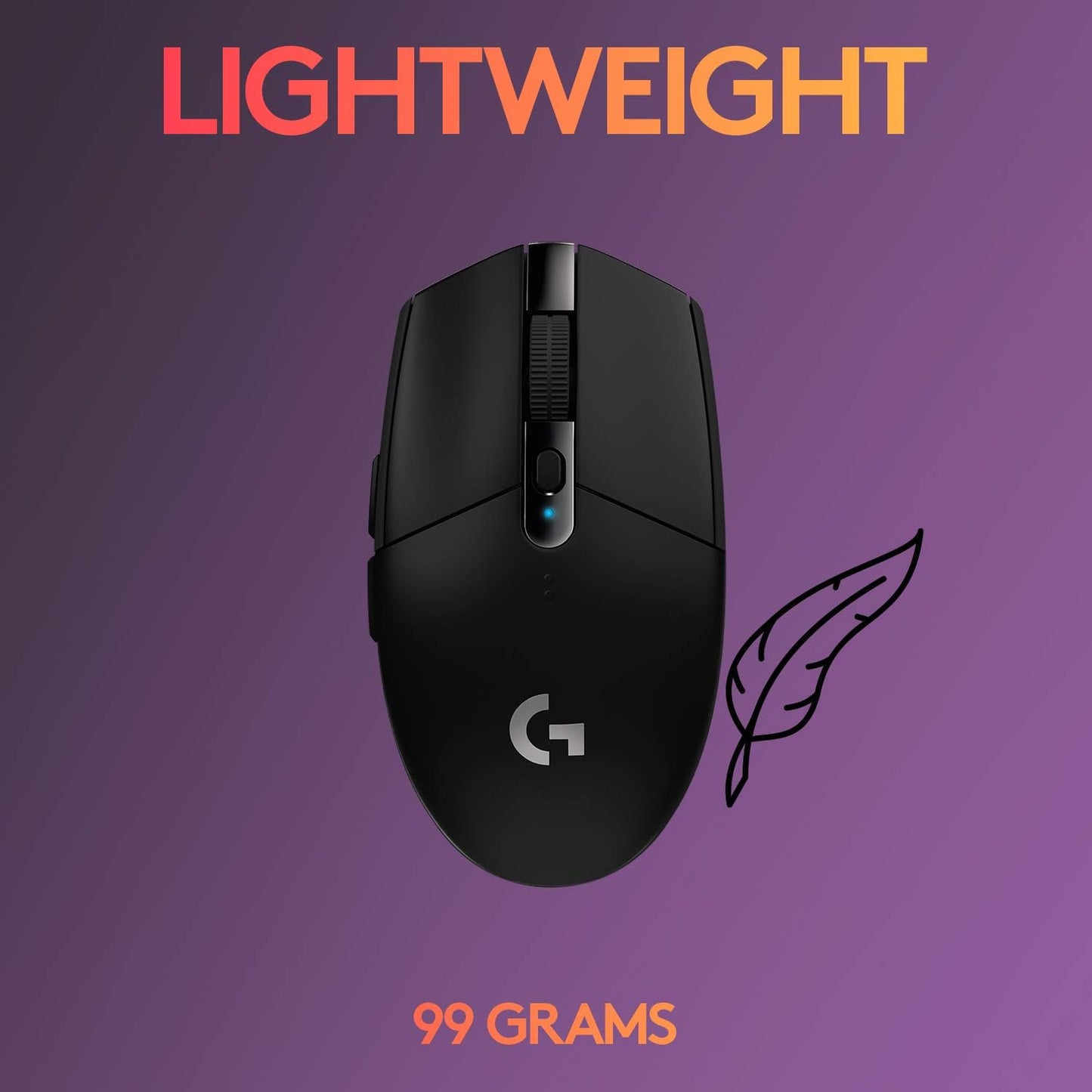 Logitech 910-005280-cr G305 Mouse: LIGHTSPEED Wireless Gaming Renewed