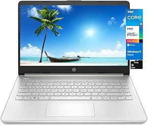 HP 14 i5 14" HD Laptop, i5-1135G7, 16GB RAM, 512GB SSD