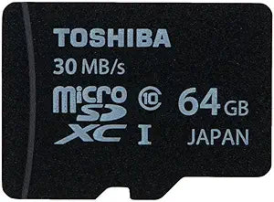 Toshiba SD-C064GR7AR30 64GB MicroSDXC UHS-I