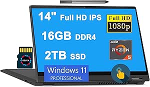 Lenovo IdeaPad Flex 5 14 2-in-1 Ryzen 5 Laptop with Pen