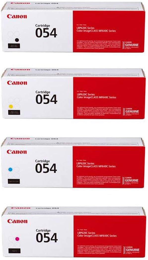Canon CRG 054 Standard Toner Cartridge Bundle