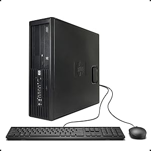 HP Z200 Small Form Factor Desktop PC - i5-650, 16GB RAM, 512GB SSD (Renewed)