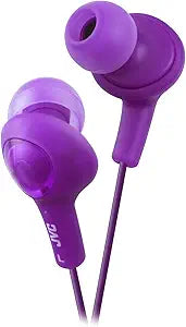 JVC HAFX5V Gumy Plus Inner Ear Headphones - Grape Violet
