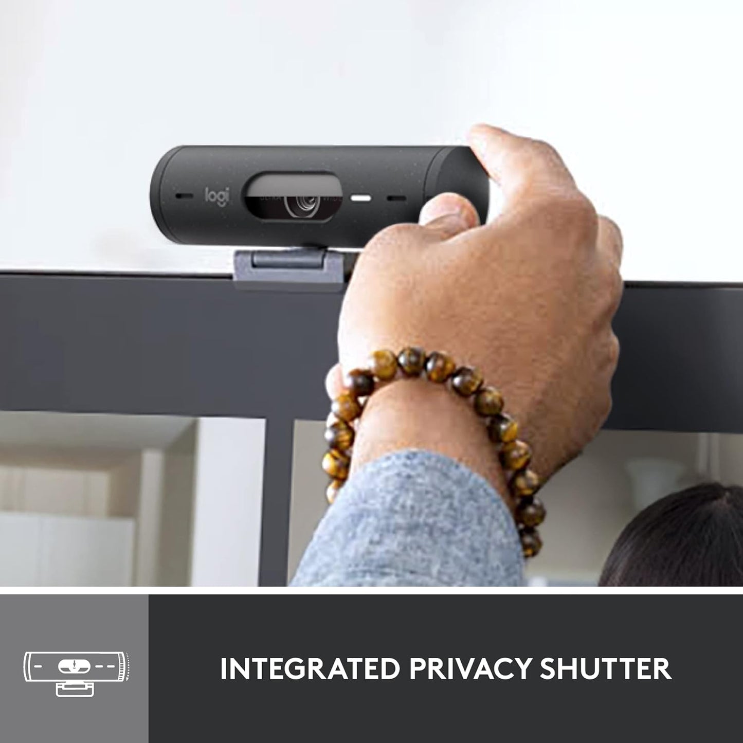 Logitech Brio 500 4MP USB-C Webcam Graphite