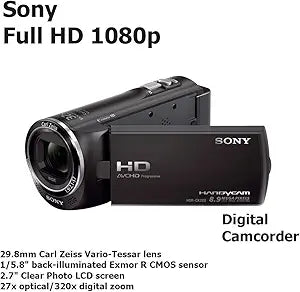 Sony HDR-CX220 - Handycam Full HD Camcorder - Zeiss Lens