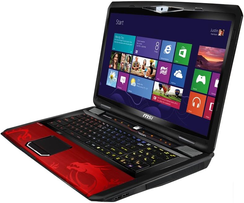 MSI GT70 2OD-089US 17.3-Inch Gaming Laptop - Red/Black — main product image