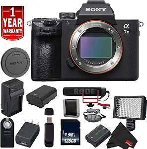 Sony A7M3 Alpha a7 III Mirrorless Digital Camera Video Bundle