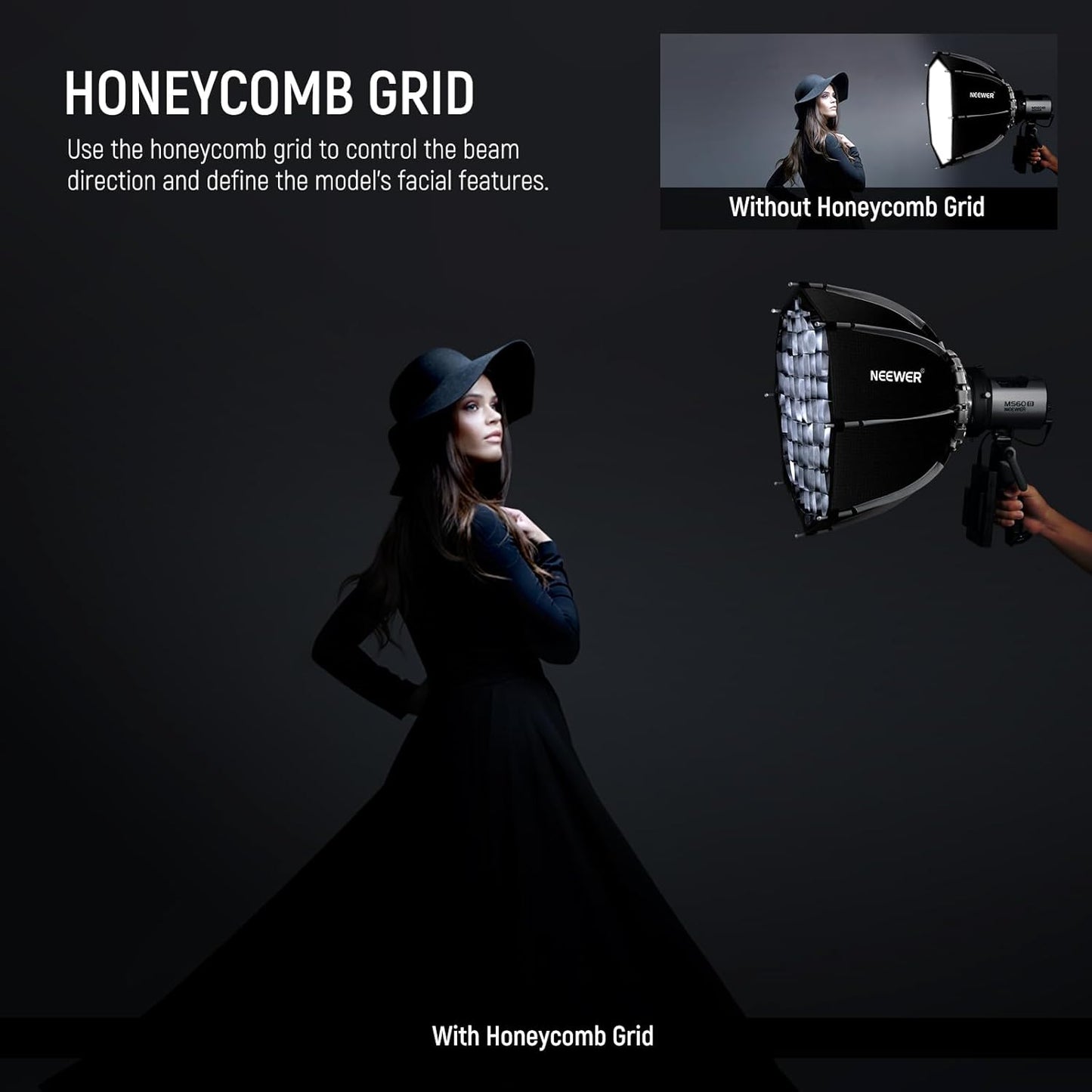 Neewer NS21P 18" Octagonal Quick Release Softbox