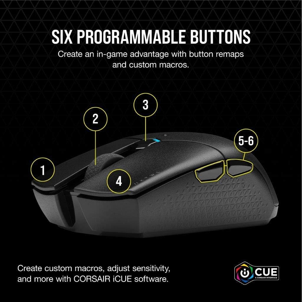 Corsair Katar Pro Wireless Gaming Mouse - Renewed