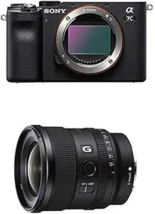 Sony fe Alpha 7C Mirrorless Camera w/ 20mm F1.8 G Lens — main product image