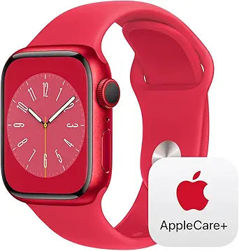 Apple series 8 Watch Series 8 GPS + Cellular 41mm RED w/ AppleCare+ — main product image