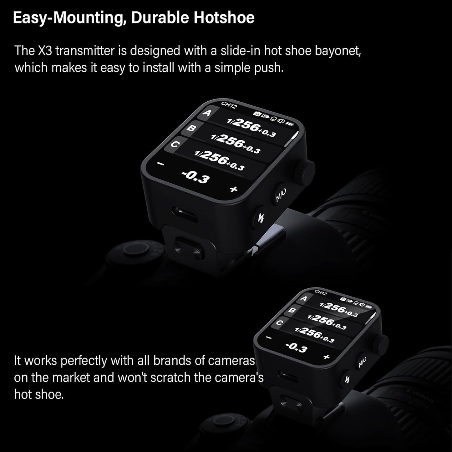 Godox X3 N Nikon Flash Trigger TTL Wireless Touchscreen