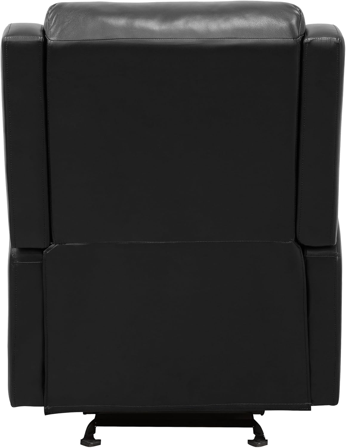 Lexicon 194840244745 Black Glider Recliner Chair