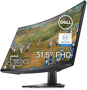 Dell S3222HG 32-Inch Curved 165Hz Gaming Monitor