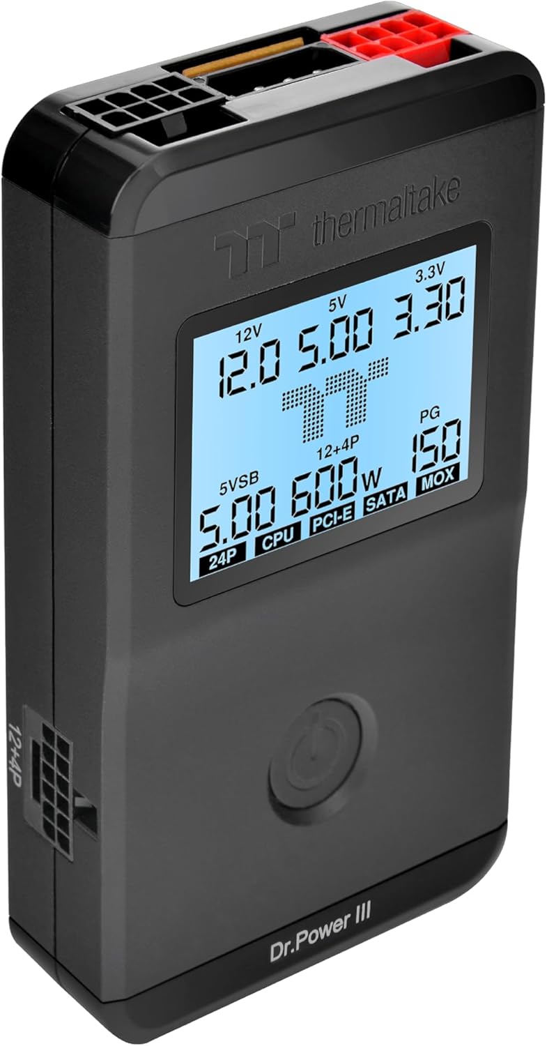 Thermaltake AC-069-OO1NAN-A1 Dr. Power III ATX PSU Tester