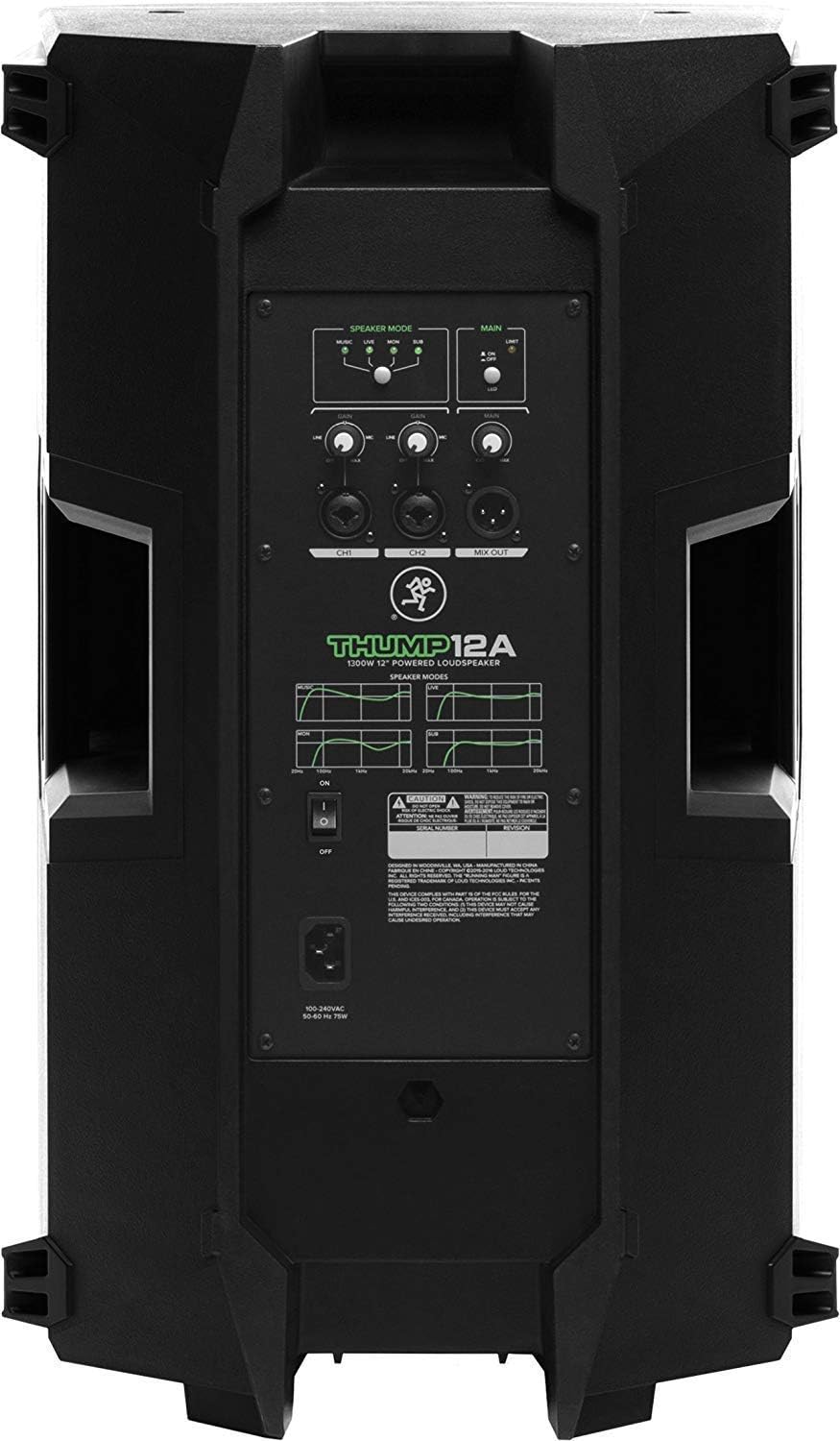 Mackie THUMP12A Powered Loudspeaker Pair Bundle