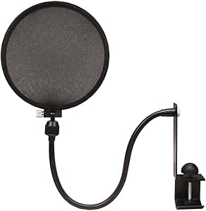 Nady SPF-1 Microphone Pop Filter with Boom Clamp
