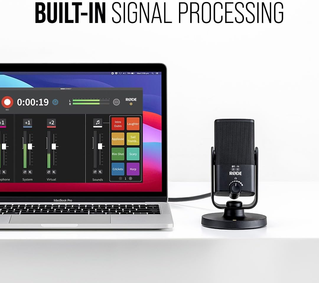 Rode NTUSBMINI USB Condenser Microphone Studio Quality