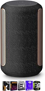 Sony E9SNSRSRA3000B SRS-RA3000 Wireless 360 Reality Audio Speaker Bundle