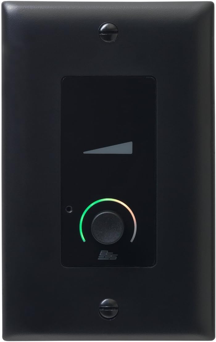 BSS EC-V-BLK-US Ethernet Volume Control Wall Controller