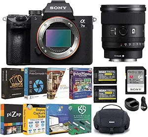 Sony Alpha a7 III Bundle - 20mm Lens - Full Frame Mirrorless
