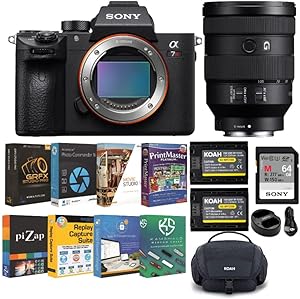 Sony Alpha a7R III 42.4MP Full-Frame Mirrorless Camera Kit