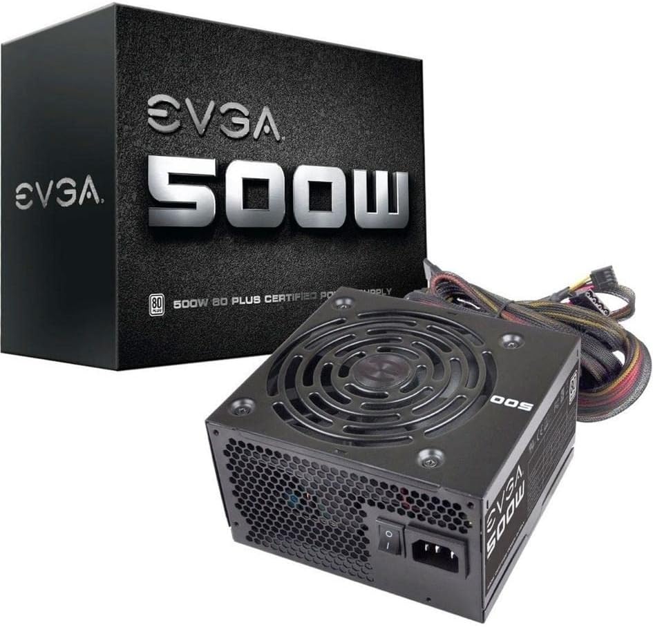 EVGA 100-W1-0500-K3 500W 80+ White Power Supply
