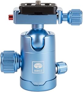 Sirui C-10S Ball Head: Compact Tripod Head - Blue