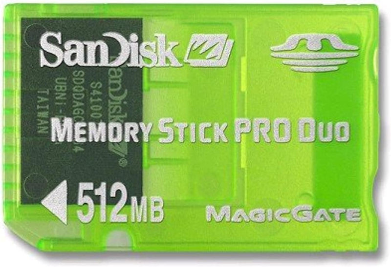 SanDisk 619659022723 512MB Memory Stick Pro Duo — main product image