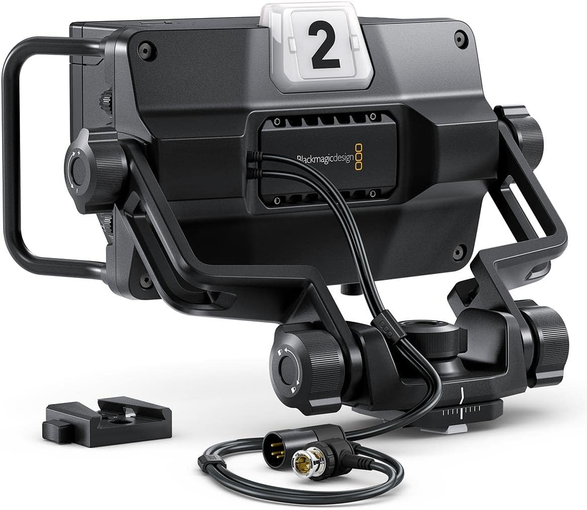 Blackmagic Design URSA Broadcast G2 Camera - Lens and Viewfinder Bundle