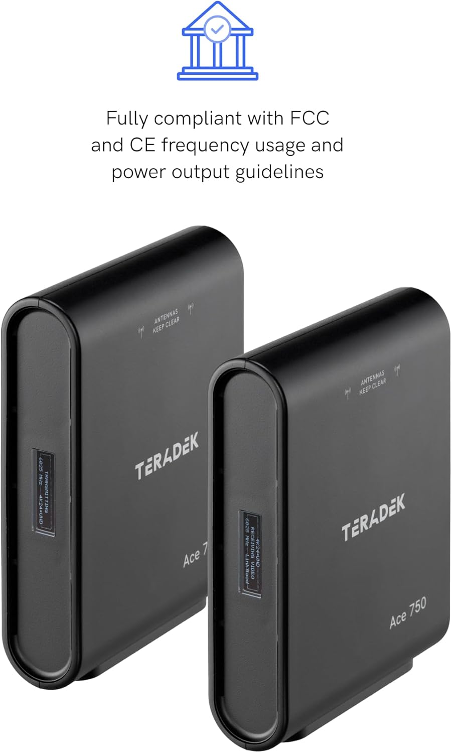 Teradek 10-2240 Ace 750 4K Wireless HDMI TX/RX