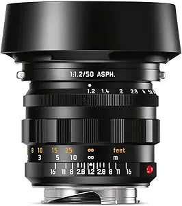 Leica 50mm f/1.2 Noctilux-M Aspherical Lens Black