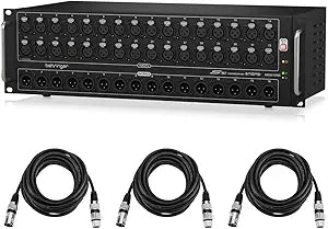 Behringer S32 Digital Stage Box 32 Midas Preamps Bundle — main product image