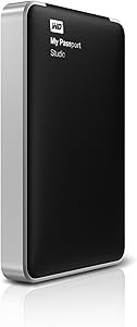 Western Digital WDBU4M0020BBK My Passport Studio 2TB Portable Drive — main product image