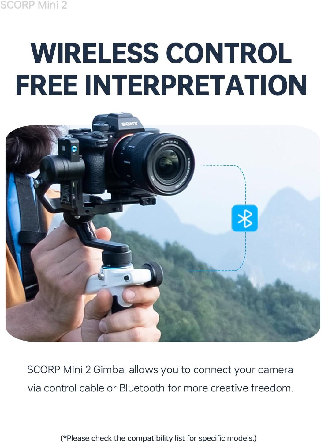 FeiyuTech SCORP Mini 2 AI Gimbal Stabilizer