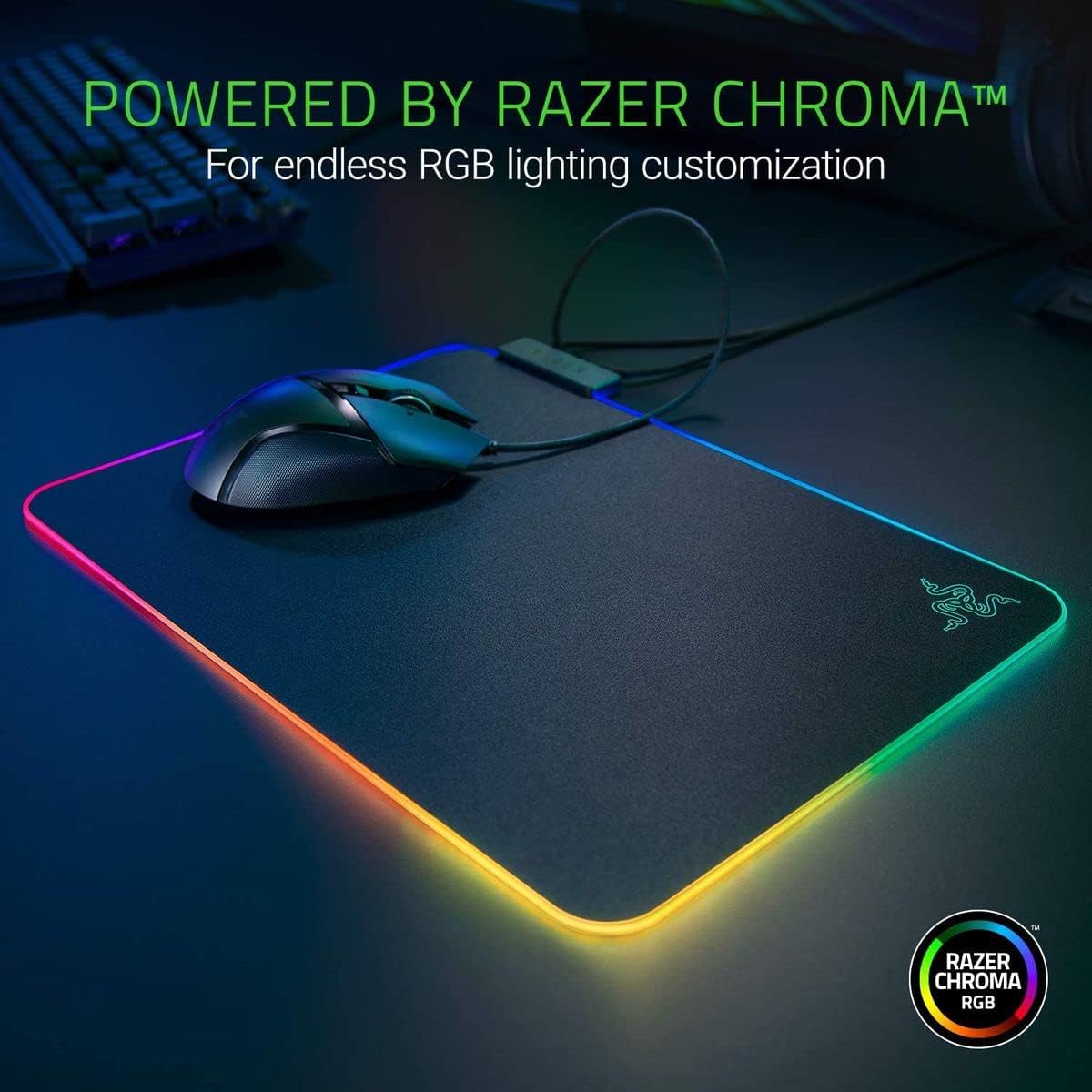 Razer RZ02-03020100-R3U1 Firefly V2 RGB Mouse Pad
