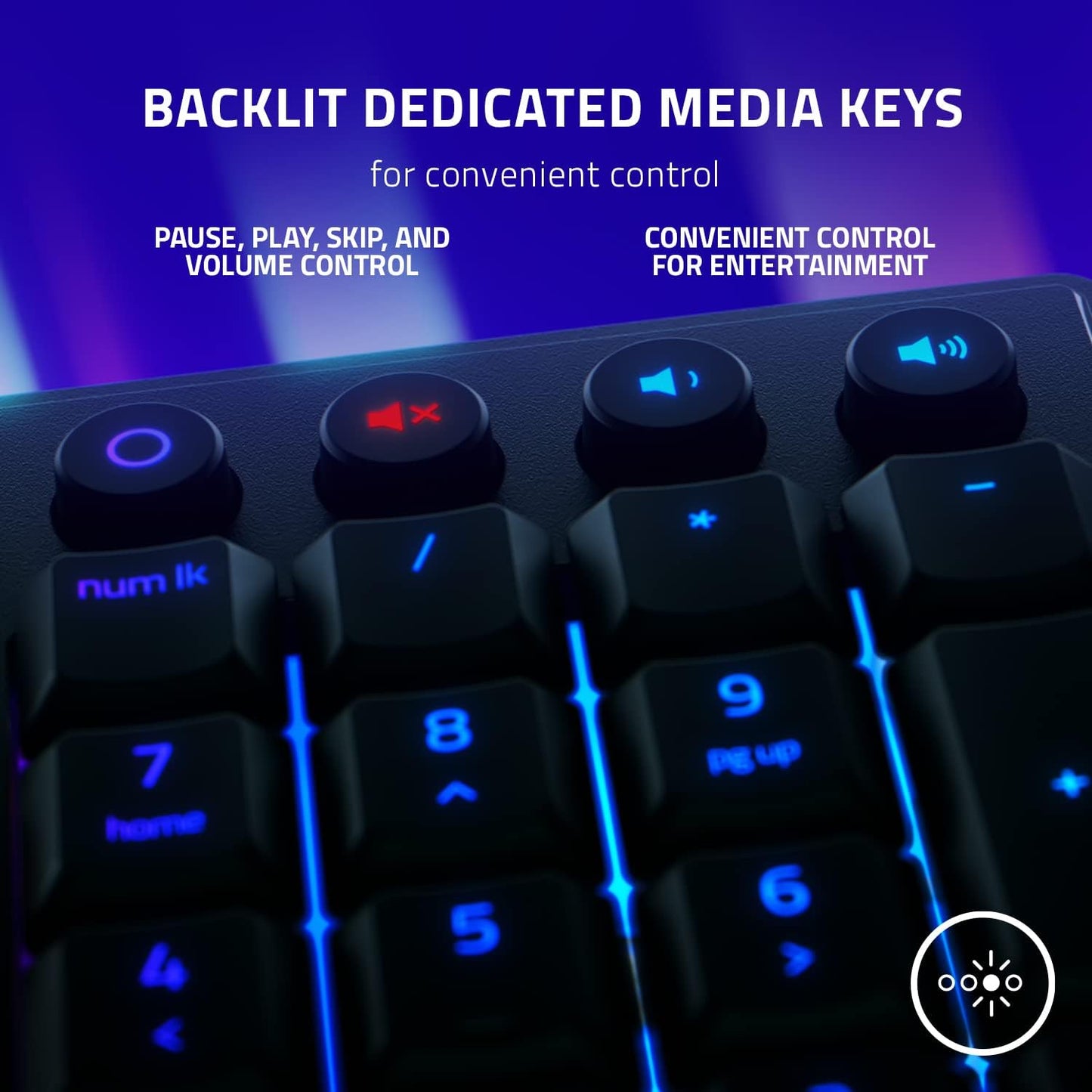 Razer RZ03-04460100-R3M1-cr Ornata V3 Gaming Keyboard Refurbished