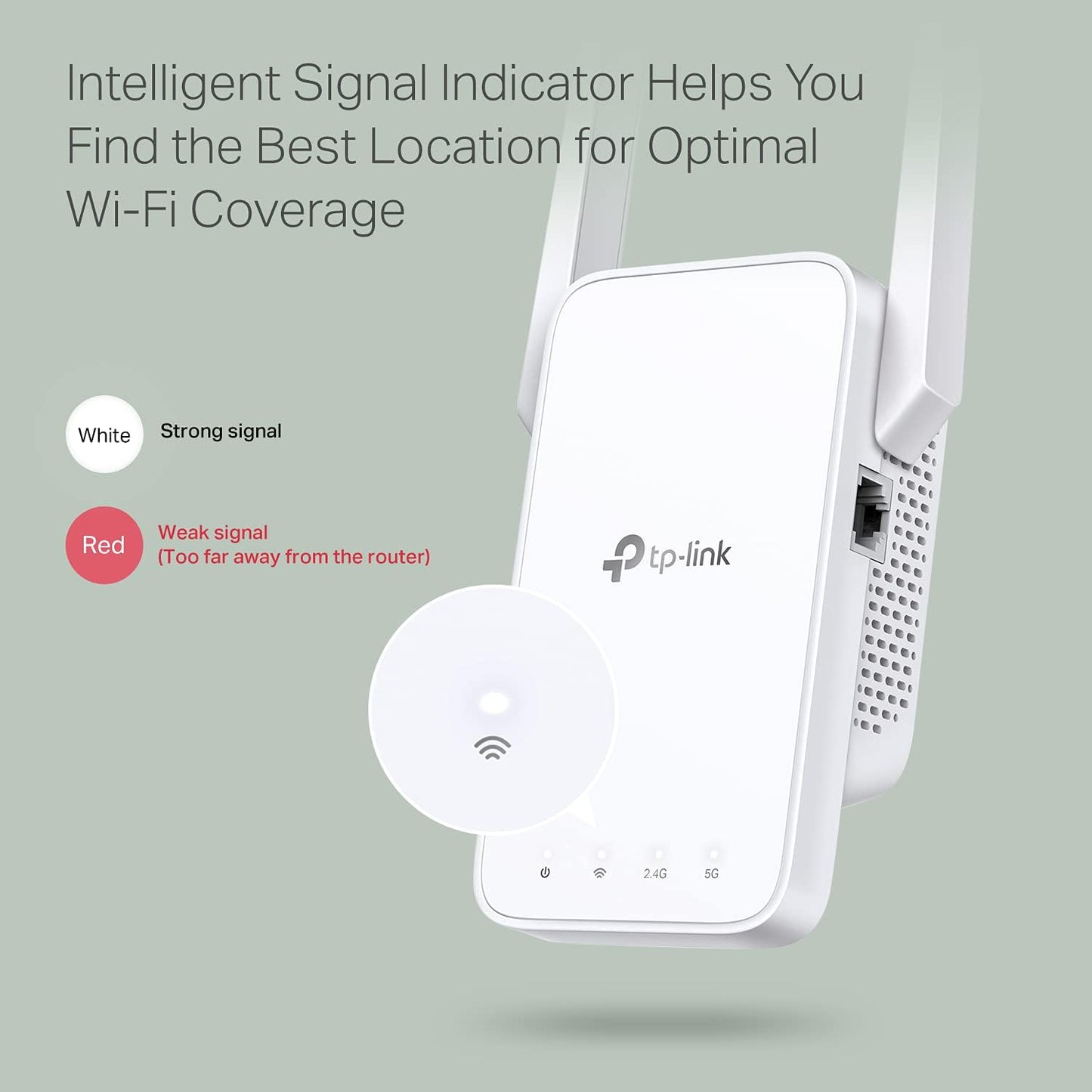 TP-Link RE215 AC750 WiFi Range Extender/Repeater (Dual Band)