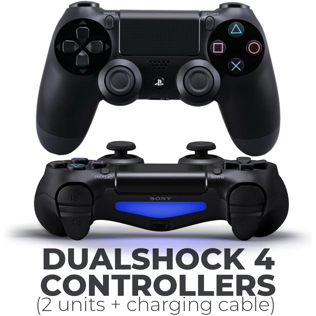 Sony CUH-2200 PlayStation 4 Slim 1TB Bundle (Renewed)