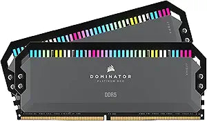 Corsair CMT64GX5M2B5600Z40K Dominator Platinum RGB 64GB DDR5 5600MHz Memory