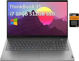 Lenovo ThinkBook 15 Gen 2 i7 16GB 512GB SSD Laptop — main product image