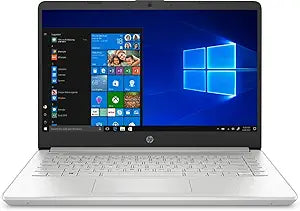 HP 14-dq0017ca Pentium Laptop, 4GB RAM, 128GB SSD (Renewed)