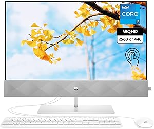 HP 27-inch All-in-One i7 Desktop Bundle — main product image
