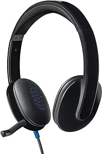 Logitech 981-000480 H540 High Performance USB Headset Refurbished