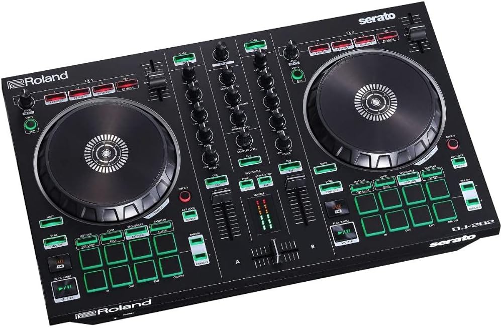 Roland DJ-202 2-Channel Serato DJ Controller