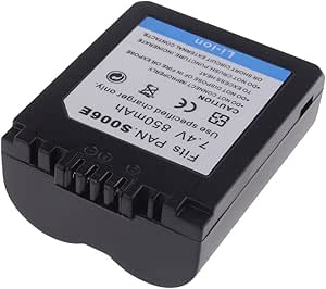 Neewer 40000921 CGA-S006 Battery 2-Pack Panasonic FZ Series — main product image