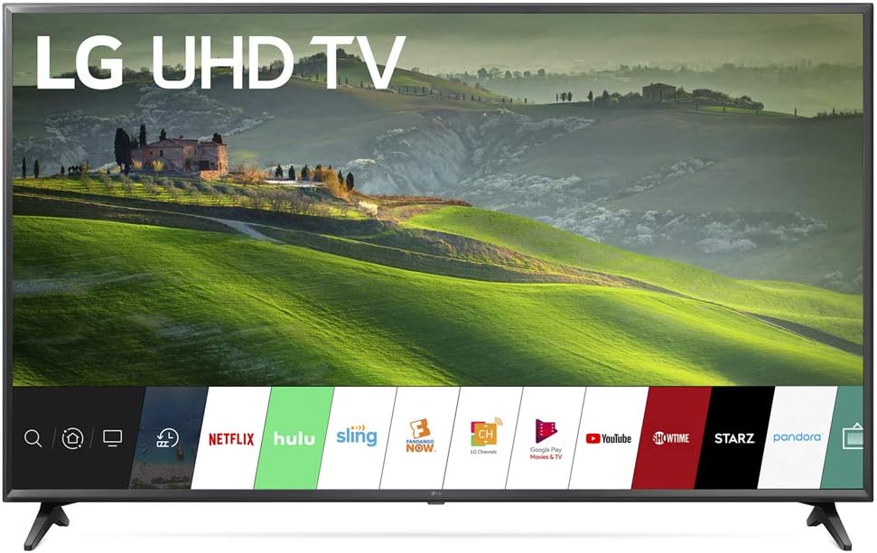 LG E3LG65UM6900 65-inch 4K UHD Smart TV Bundle