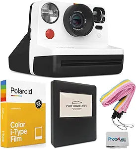 Polaroid Now 2nd Generation Instant Film Camera Bundle