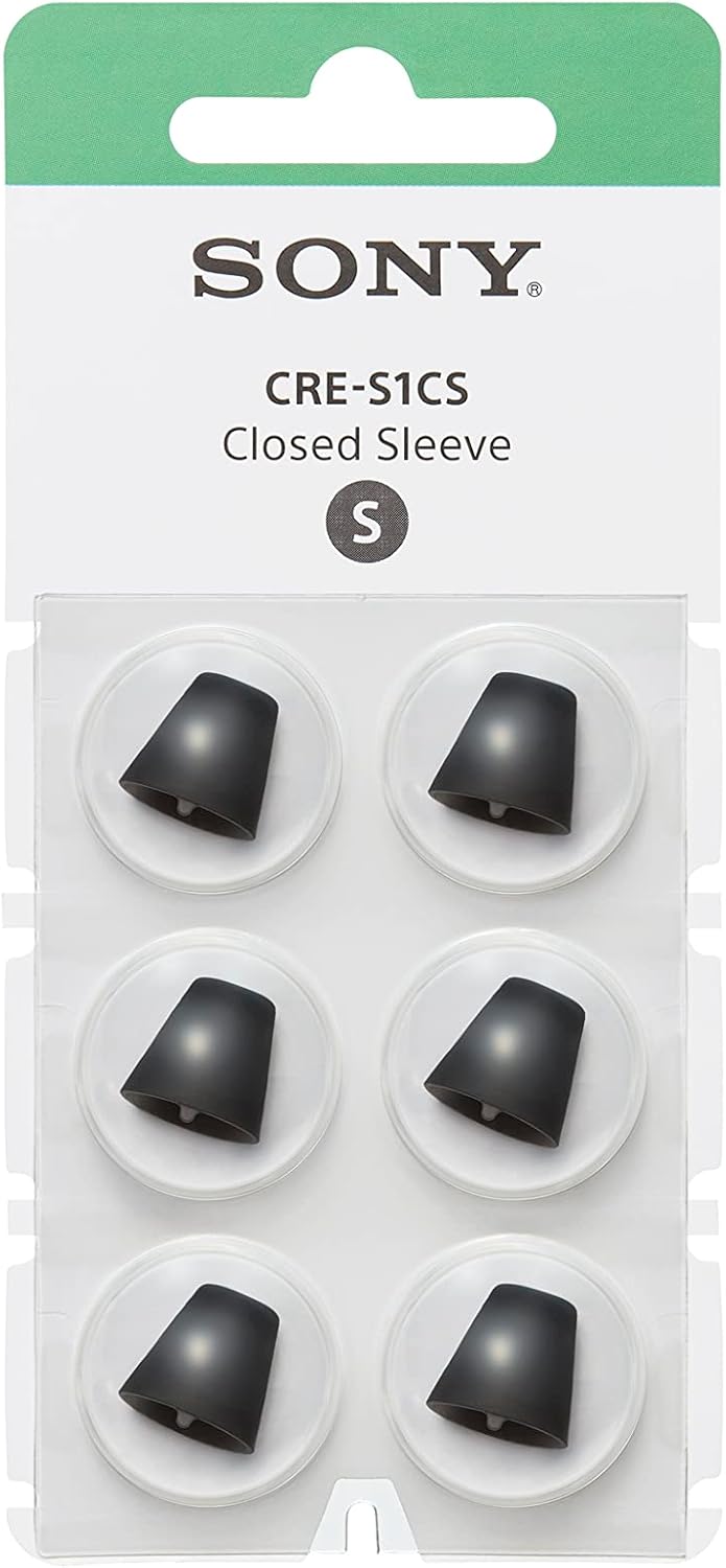 Sony CRES1CS OTC Hearing Aid Closed Sleeve Set — main product image