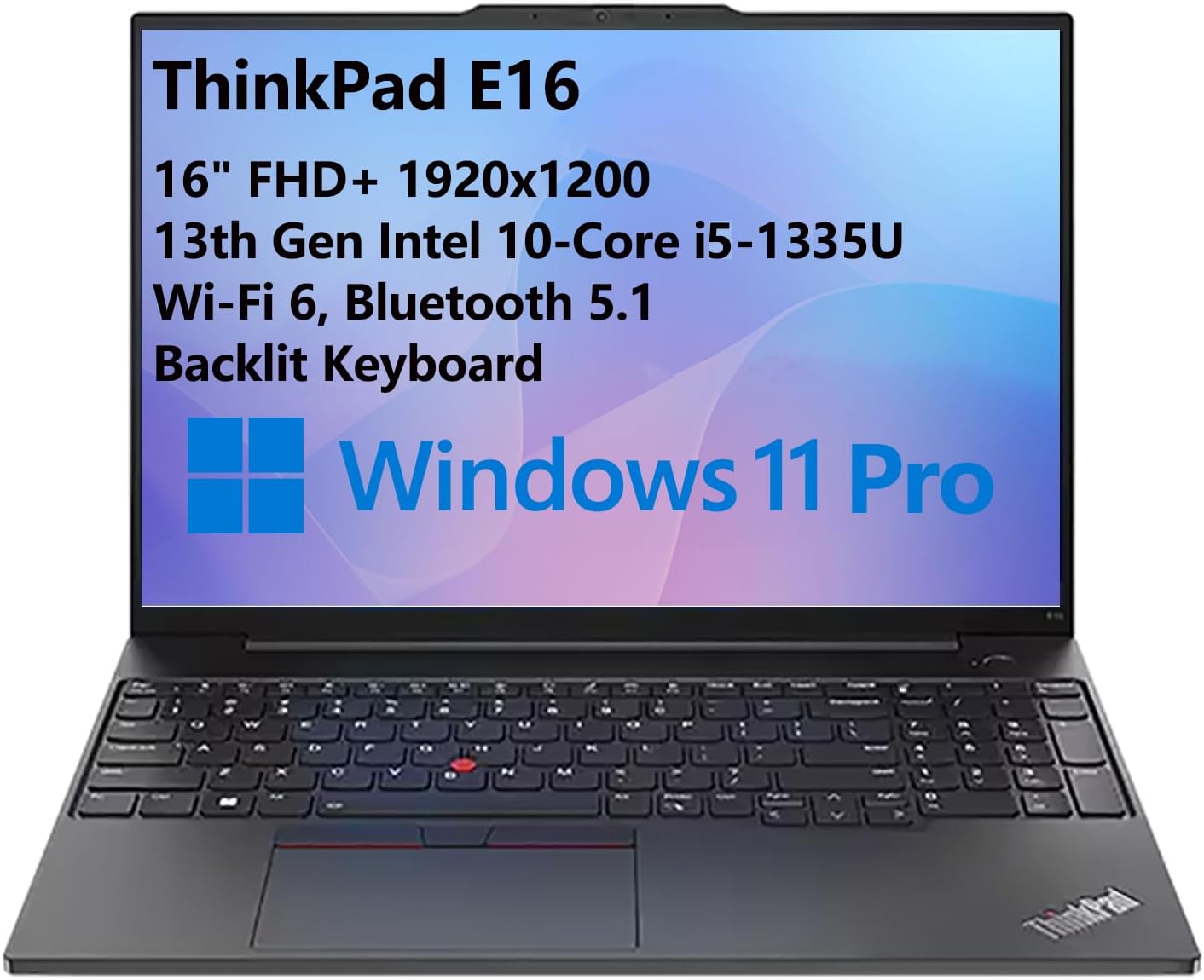 Lenovo E16 ThinkPad 16" i5 Business Laptop